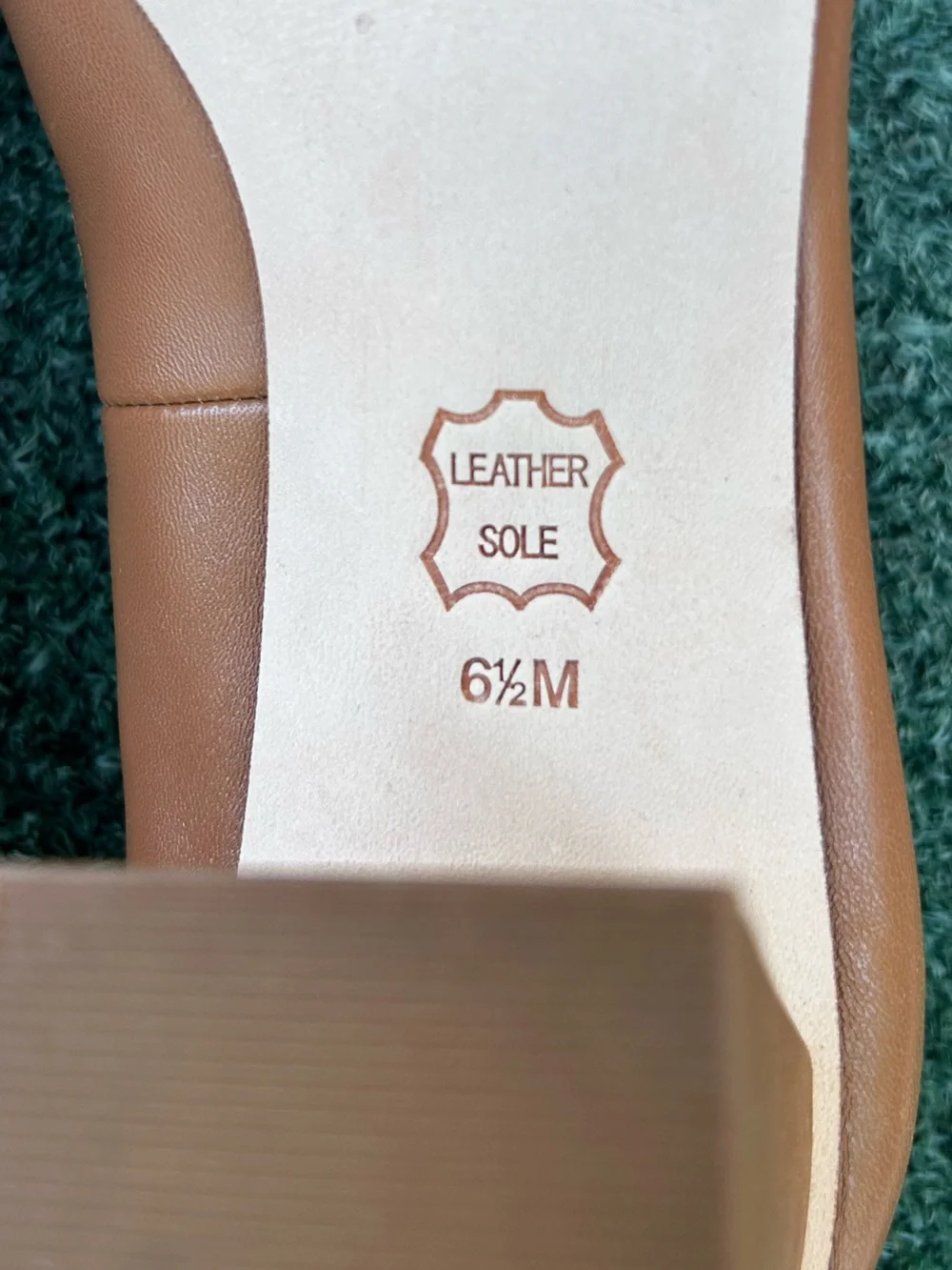 Tory Burch Jolie Pump Leather Tan 6.5